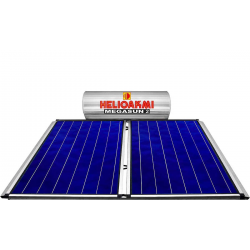 HELIOAKMI MEGASUN 2 Ηλιακός Θερμοσίφωνας Glass 160lt Διπλής Ενέργειας - 3τ.μ. Επιλεκτικός